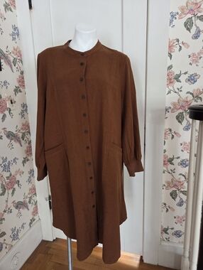 POETRY Linen/Viscose Blend Tunic/Shirt Dress